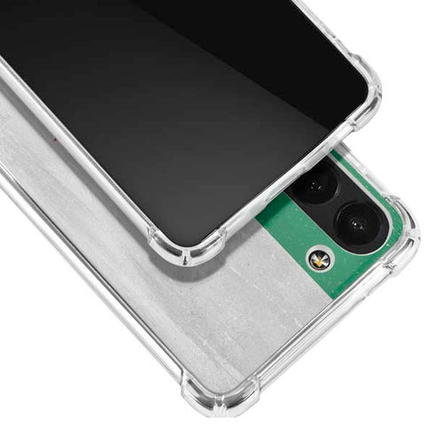 Algeria Flag Distressed Galaxy S23 Clear Case